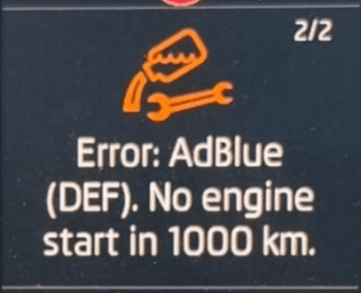 AdBlue eemaldamine